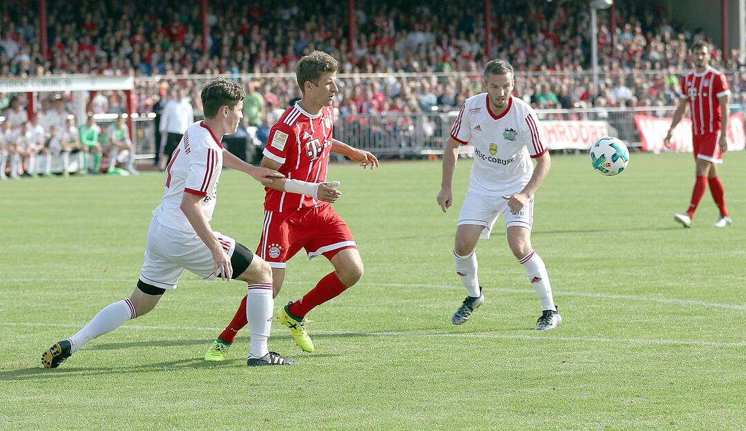 Das Traumspiel gegen den FC Bayern München in Coburg
