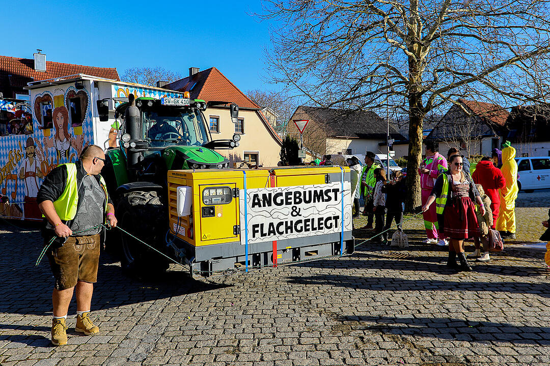 Fasching in Sand am Main!