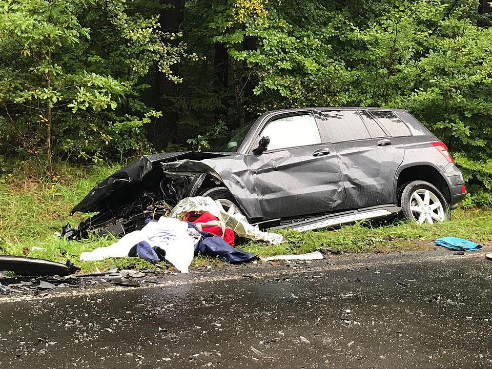 Tödlicher Auto-Zusammenstoß in Oberhaid im Landkreis Bamberg