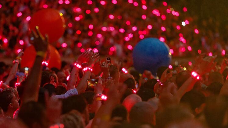 Deutschland-Konzert der britischen Band Coldplay
