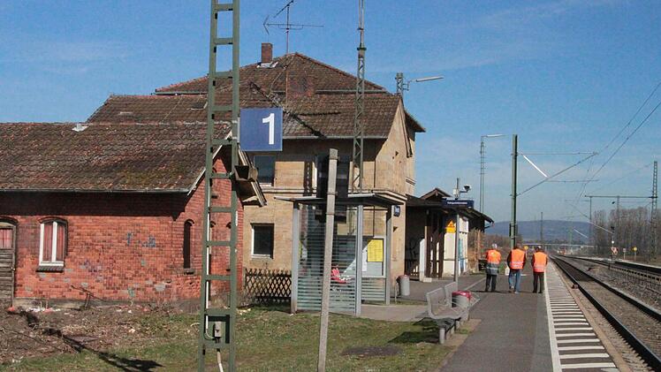 Der Ebensfelder Bahnhof