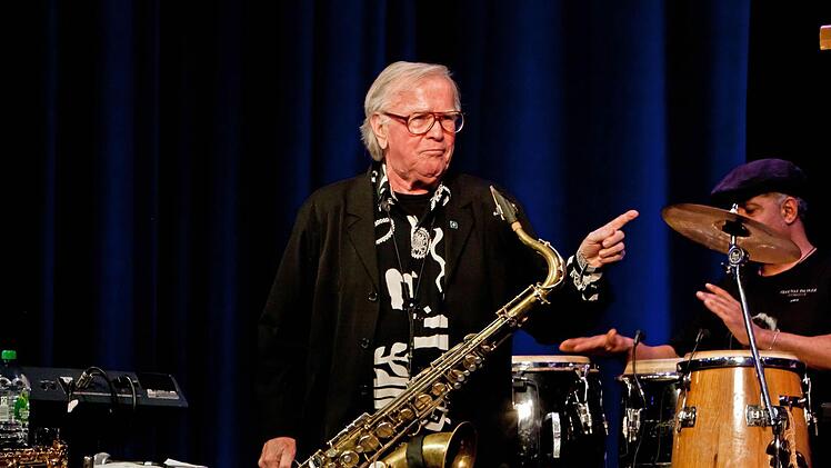 Klaus Doldinger & Passport: Impressionen vom Gastspiel bei den 29. Sonneberger Jazztagen.Foto: Jochen Berger