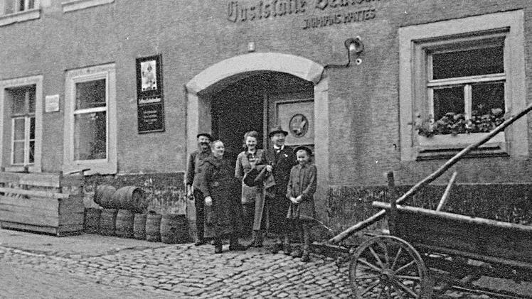 Gastfamilie Mattes um 1925