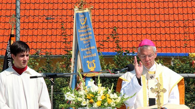 Erzbischof Schick während des Gottesdienstes