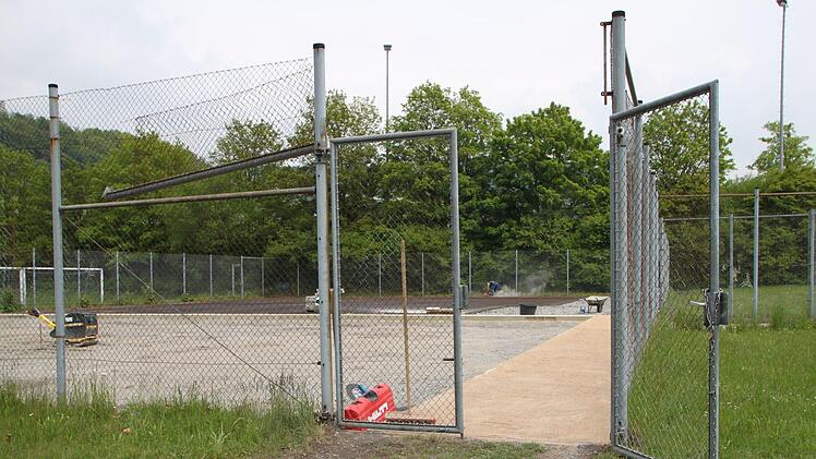 Aktuell wird der Mehrzweckplatz Römershag erneuert. Foto: Ulrike Müller
