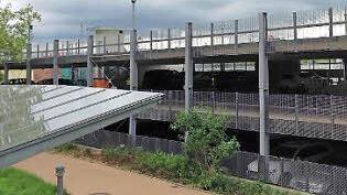 Das Parkdeck am Klinikum bietet jetzt 65 Plätze mehr. Foto: Regiomed-Kliniken