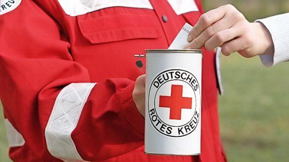 Der BRK-Kreisverband hofft, dass die Spendendosen großzügig gefüttert werden. Foto: Deutsches Rotes Kreuz