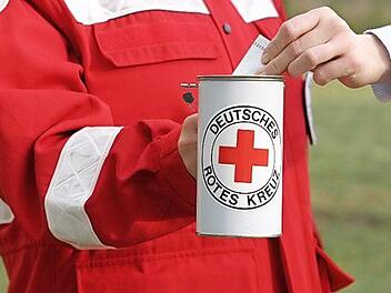 Der BRK-Kreisverband hofft, dass die Spendendosen großzügig gefüttert werden. Foto: Deutsches Rotes Kreuz