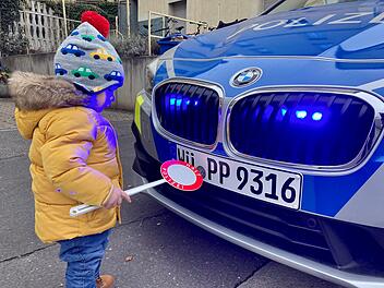 André durfte das Auto begutachten