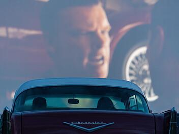 Er&ouml;ffnung Autokino in Dresden