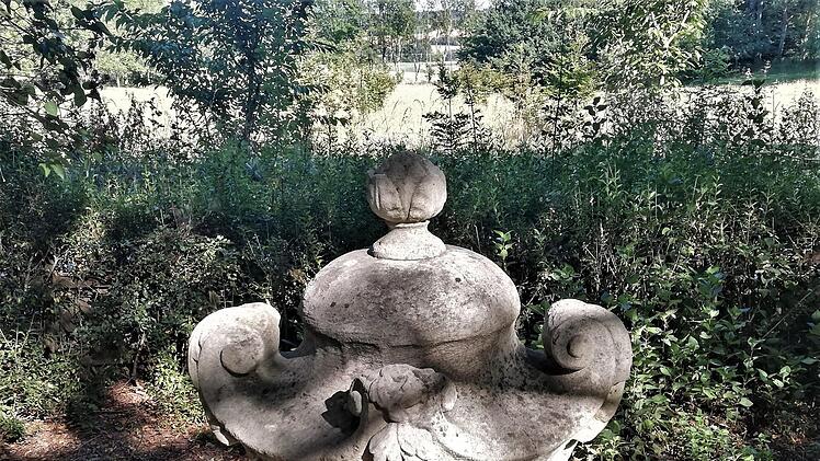 Hier will sich Peter Deeg noch einen Traum erfüllen: Die Schaffung einer Skulpturenallee mit Blick in die unbebaute Landschaft. Foto: Sigismund von Dobschütz