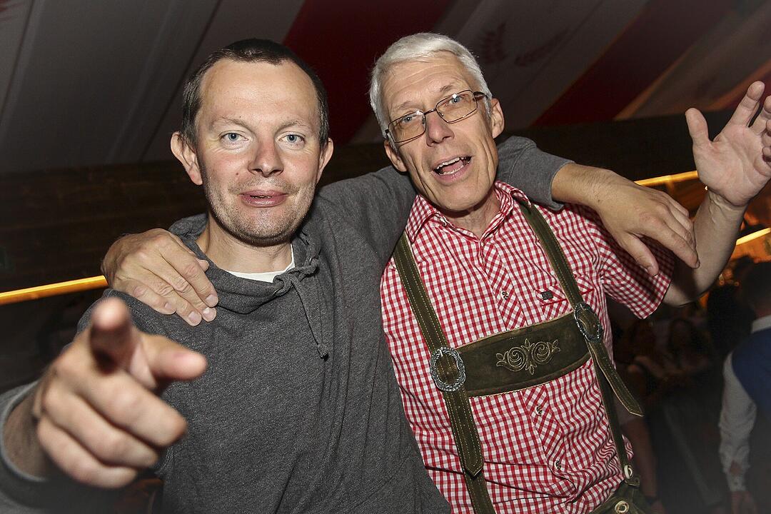 Für Partystimmung sorgten die "Stoapfälzer Spitzbuam"