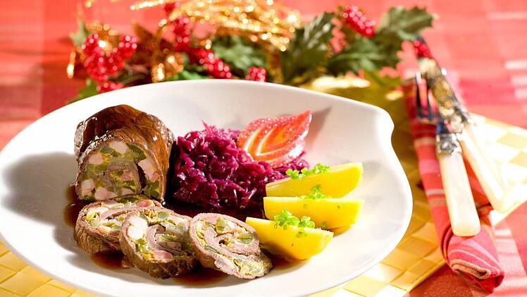 Rezept Weihnachtsroulade von Armin Ro&szlig;meier Foto: zur Verf&uuml;gung gestellt von Armin Ro&szlig;meier