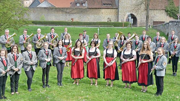 Die Stadtkapelle Se&szlig;lach feiert heute ihren 70. Geburtstag - nat&uuml;rlich musikalisch mit einem Konzert um 18 Uhr auf dem Maximiliansplatz.  Foto: Bettina Knauth