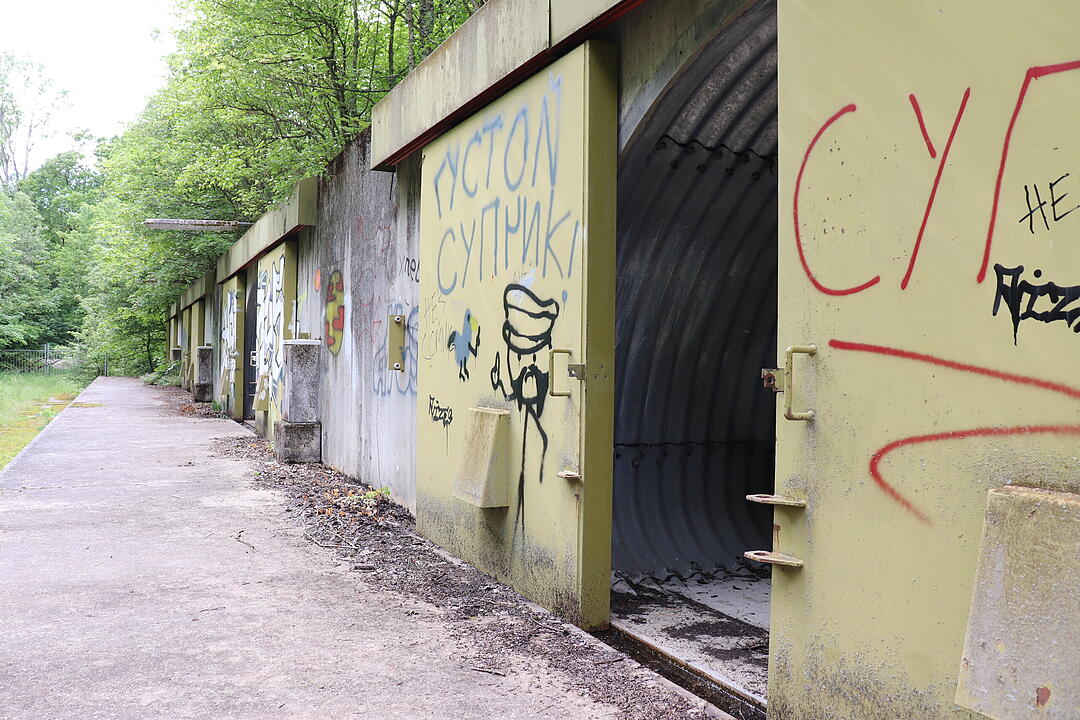 Lost Place US-Waffenbunker im Wald