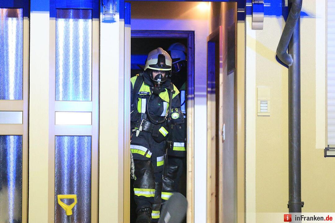 Brand in Roßdorf am Forst