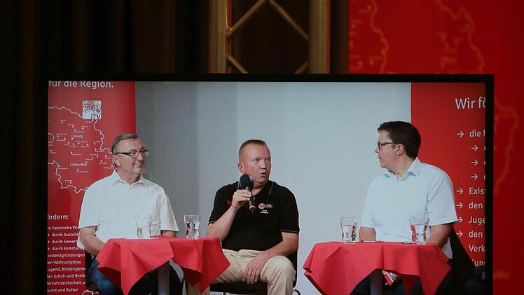 Impressionen vom Regionentalk zum Thema Sportstadt CoburgFoto: Jochen Berger