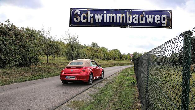 24 Baupl&auml;tze k&ouml;nnten am Schwimmbadweg entstehen. Allerdings liegt das Gebiet im Trinkwasserschutzrevier.  Foto: Dieter Britz