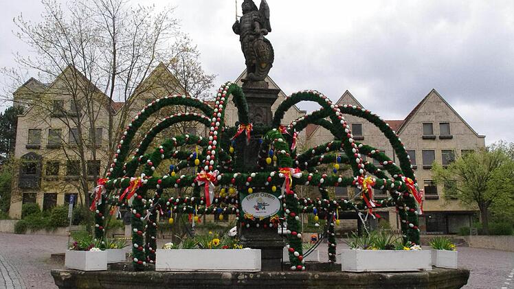 Eine Pracht vor dem Kronacher Rathaus. Foto: Marco Meißner