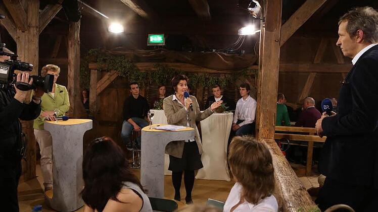 Ebermannstädter stellen Fragen bei "Jetz red i - Europa" Foto: Barbara Herbst