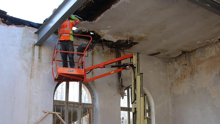 Eindrücke von der Baustelle an der Unteren Saline. Foto: Ralf Ruppert