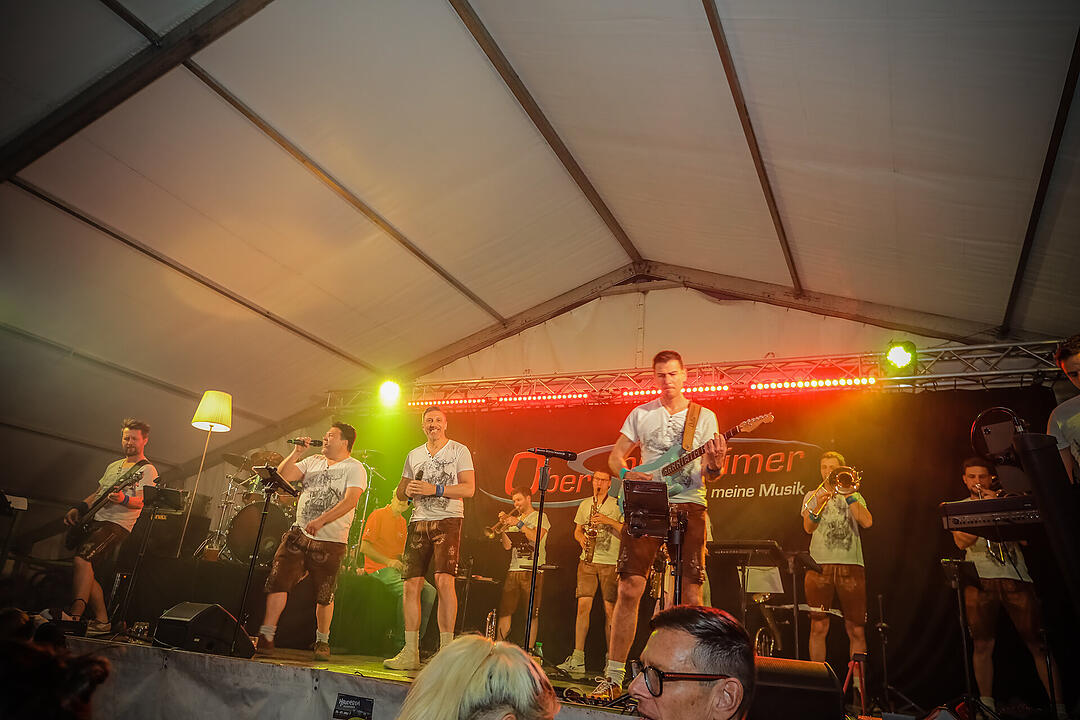 Es herrschte beste Stimmung beim Bierfest!