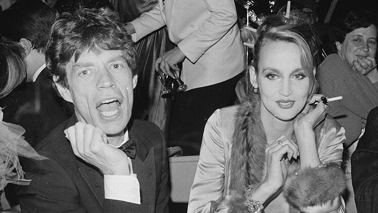 In den 80er-Jahren ein Jet-Set-Paar, heute gut befreundet: Mick Jagger und Jerry Hall verstehen sich inzwischen wieder gut.