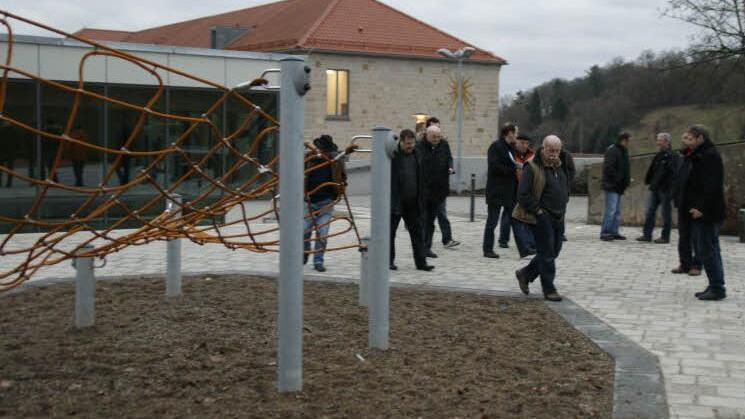 Das Areal um die Mensa wurde gestaltet, wie der Bauausschuss sah.