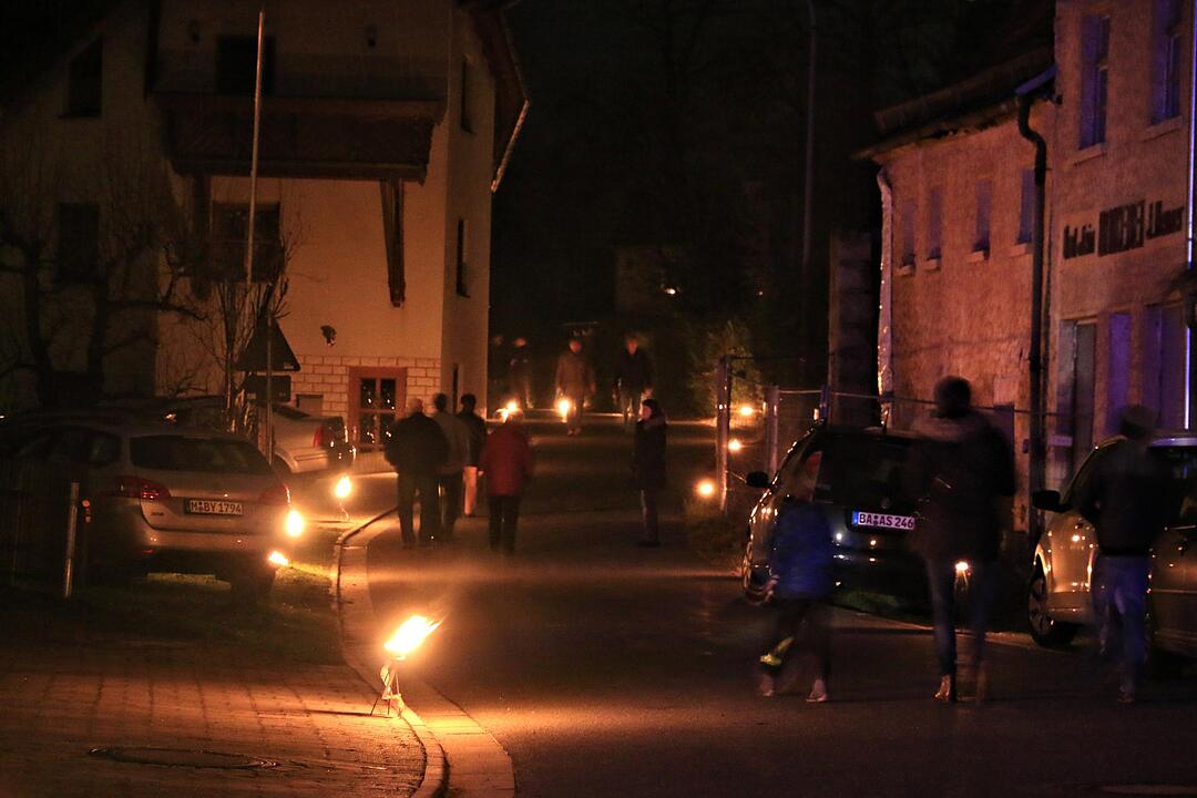 Lichterfest in Oberailsfeld
