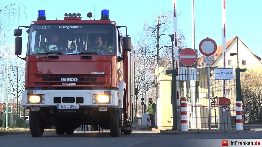Vier Verletzte bei Brand in Bamberger FlŸchtlingsheim