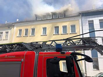 Feuer in Dachstuhl ausgebrochen