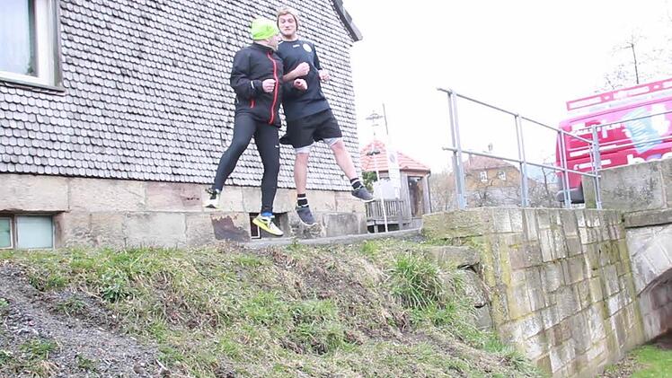 Beim Selbsttest zum Braveheart Battle Foto: .Carmen Schmitt.