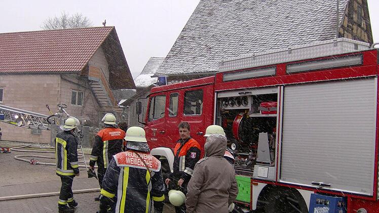 Gaststätte bei Weißenohe hat am 29.1.2015 gebrannt. Foto: Petra Malbrich
