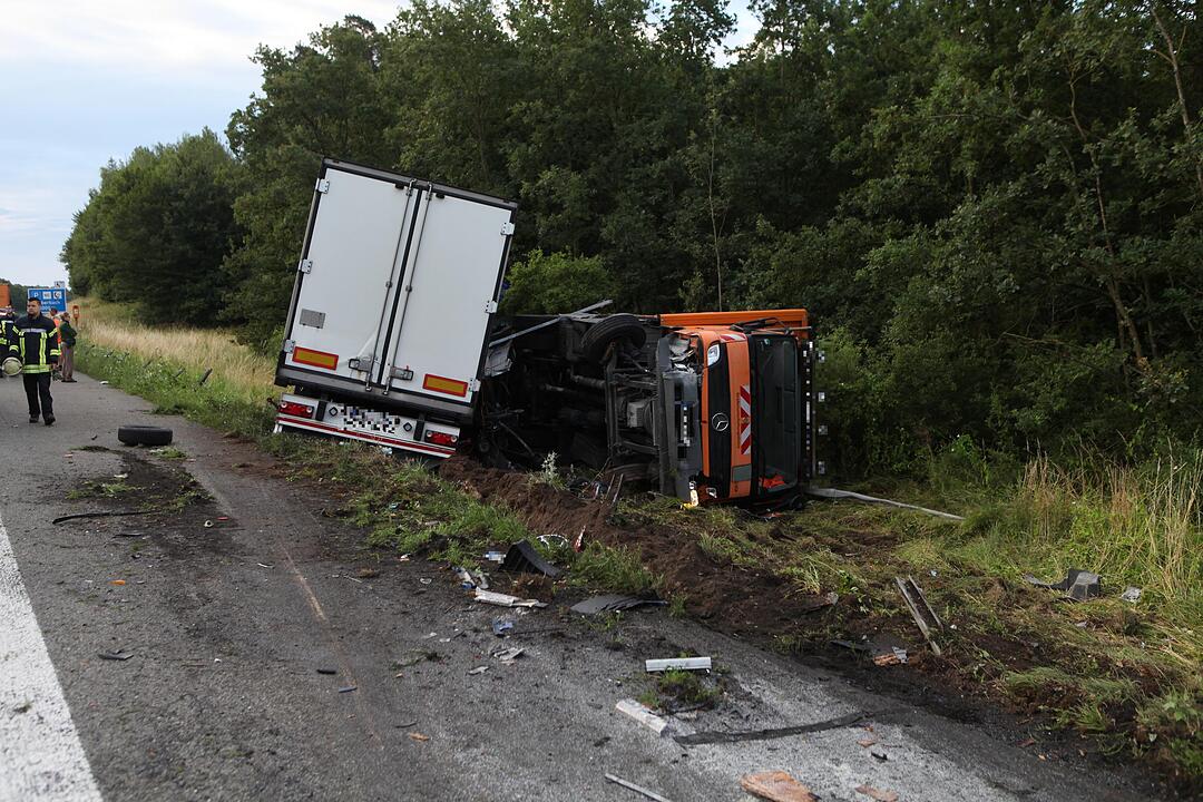Tödlicher Lkw-Unfall auf der A6 bei Ansbach