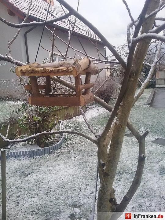 Schnee in Franken
