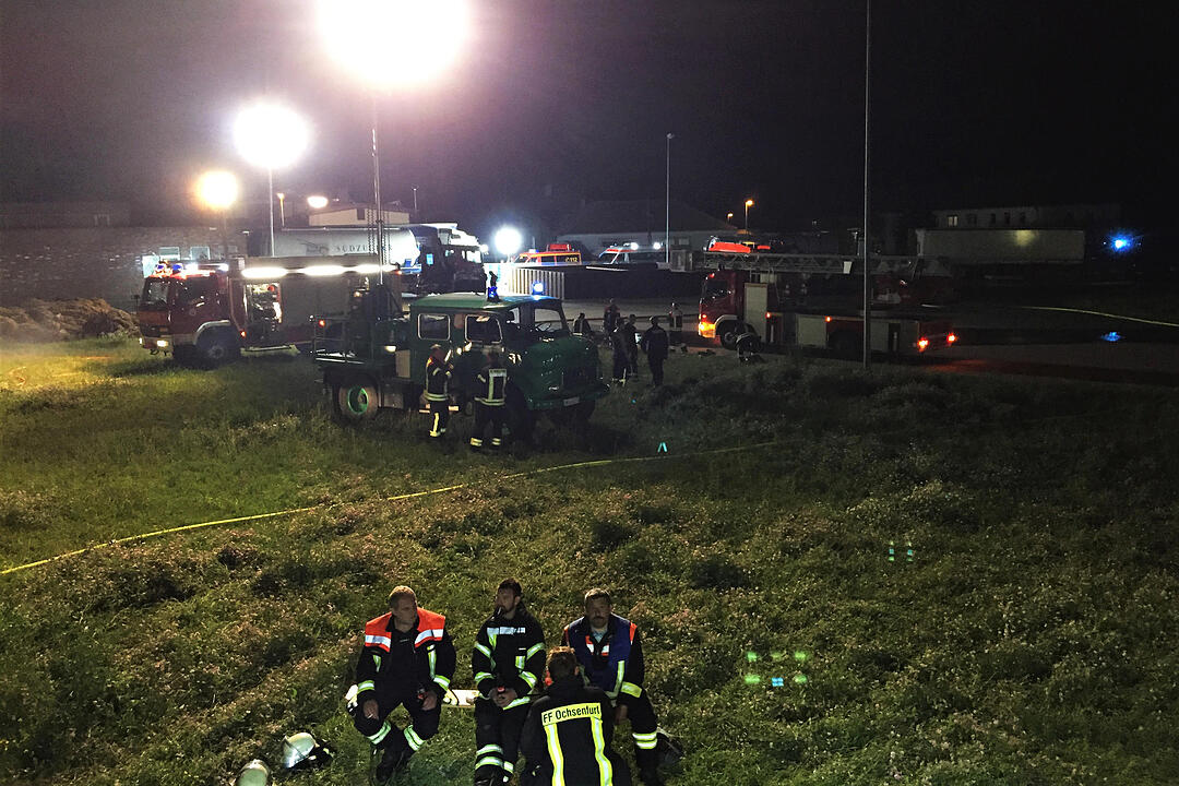 Großbrand in Ochsenfurt