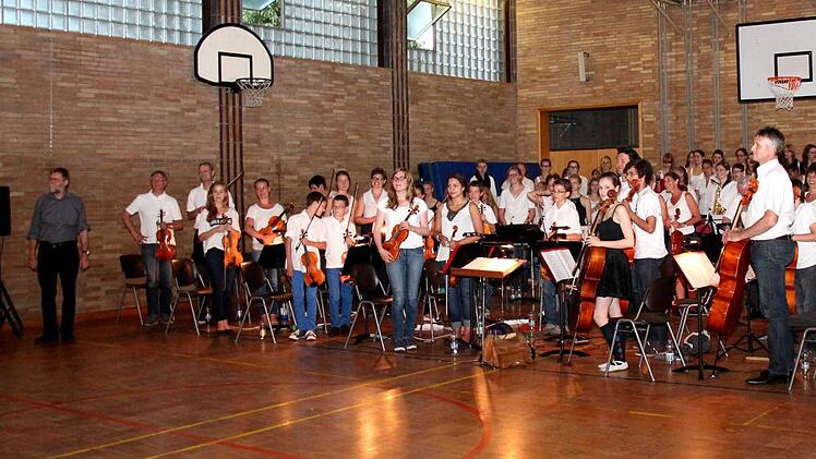 Sommerkonzert des Gymnasiums in Höchstadt Foto: Johanna Blum