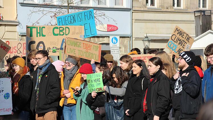 Schüler-Demo in Coburg für mehr Umwelt- und KlimaschutzOliver Schmidt