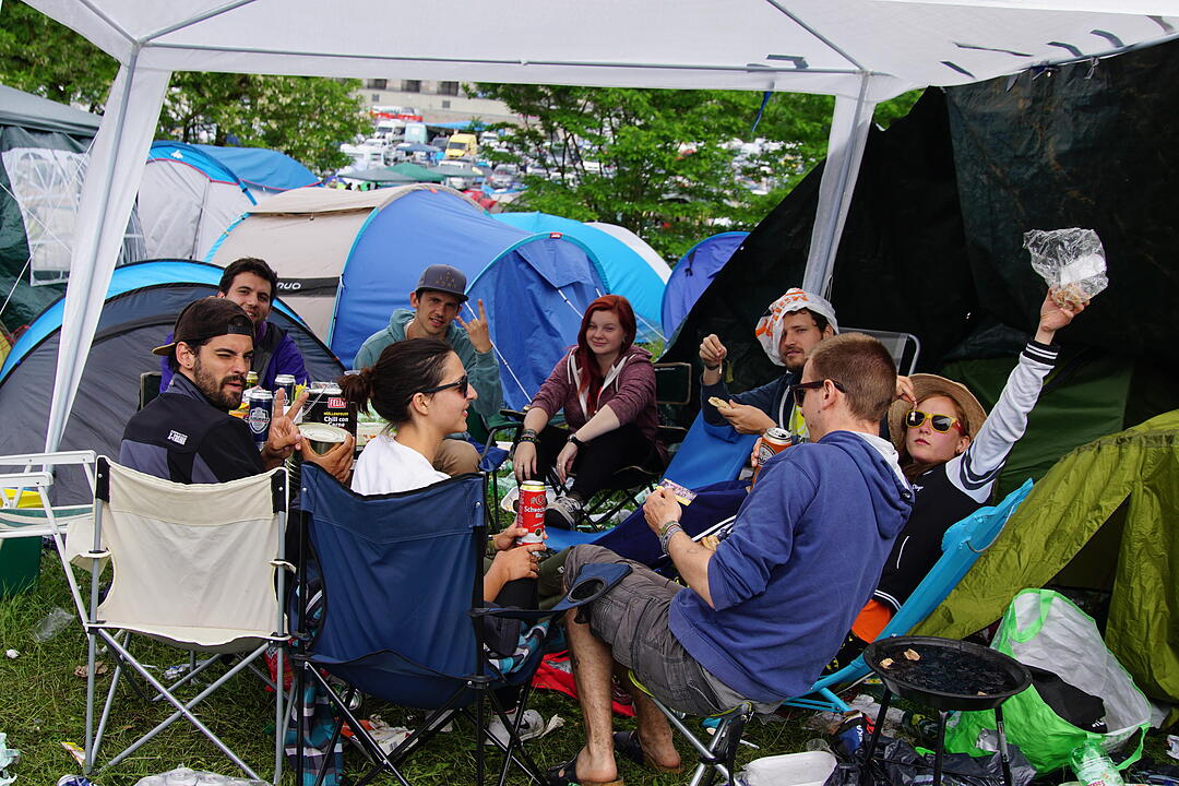 Drei Tage Zeltplatz bei Rock im Park