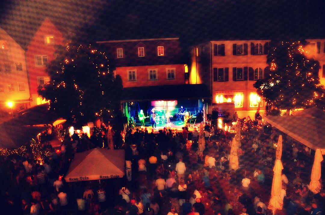 Auf dem Marktplatz Ebermannstadt wurde gefeiert!
