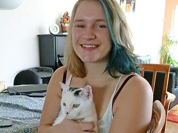 Johanna Lieberth lässt auch ihren Kater Timmy zurück, wenn sie für ein Jahr nach Bolivien geht.  Foto: Marion Krüger-Hundrup