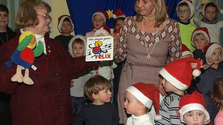"Felix" für den Kindergarten Eltingshausen. Foto: Stefan Geiger