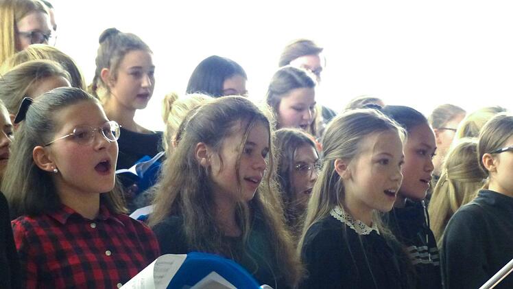 Eine der zahlreichen Chorgruppen Foto: Christian Nowak