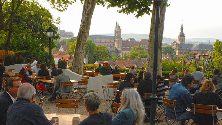 Der Spezial-Keller lädt zum Biertrinken in der Sonne ein. Ronald Rinklef