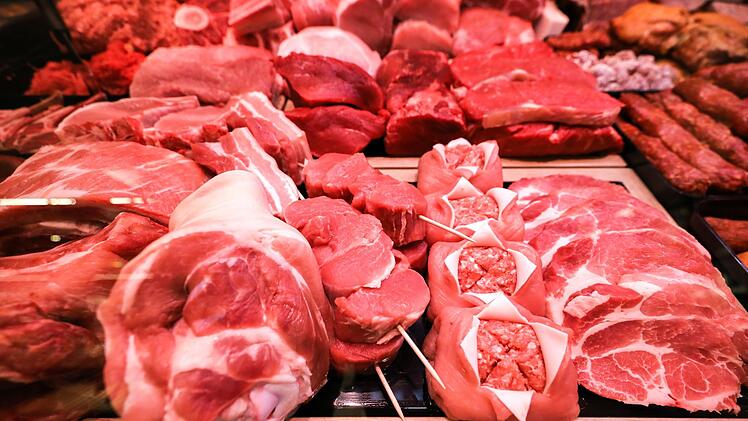 Fleisch im Supermarkt