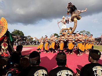 Neujahrsfest der Hindus in Indonesien