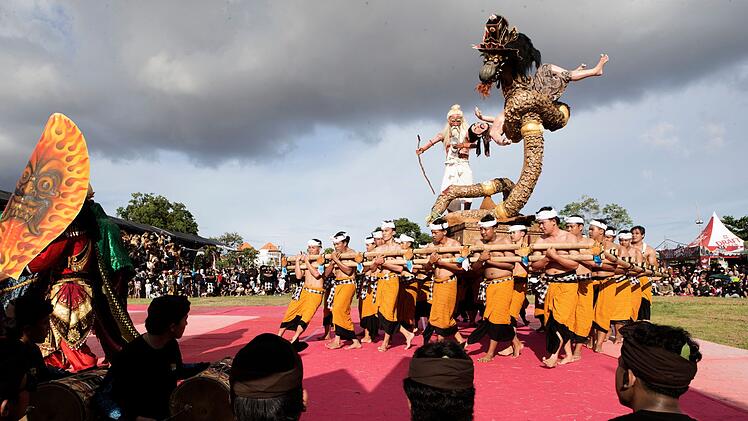 Neujahrsfest der Hindus in Indonesien