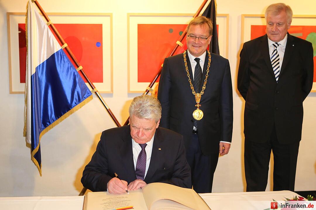 Joachim Gauck besucht Bamberg