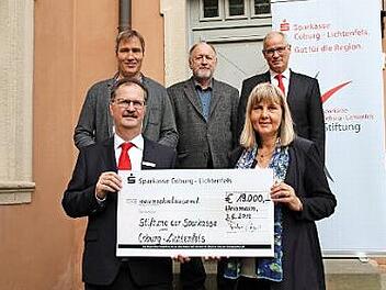 In diesem Jahr unterstützt die Sparkassenstiftung drei Einrichtungen aus dem Raum Coburg und Lichtenfels mit 19 000 Euro. Foto: Gerda Völk
