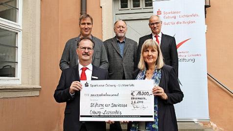 In diesem Jahr unterstützt die Sparkassenstiftung drei Einrichtungen aus dem Raum Coburg und Lichtenfels mit 19 000 Euro. Foto: Gerda Völk